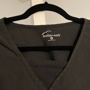 Butter-Soft scrub set Black